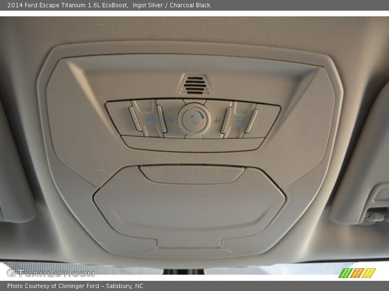 Ingot Silver / Charcoal Black 2014 Ford Escape Titanium 1.6L EcoBoost