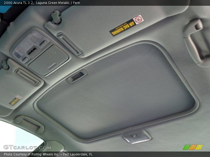 Laguna Green Metallic / Fern 2000 Acura TL 3.2
