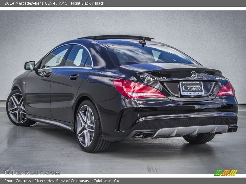 Night Black / Black 2014 Mercedes-Benz CLA 45 AMG