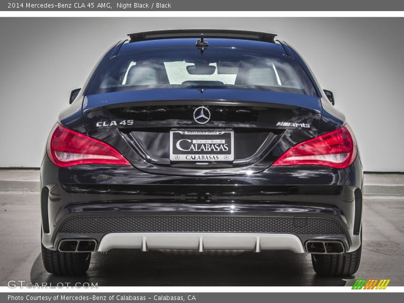 Night Black / Black 2014 Mercedes-Benz CLA 45 AMG