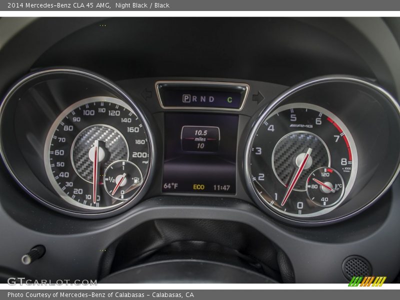  2014 CLA 45 AMG 45 AMG Gauges