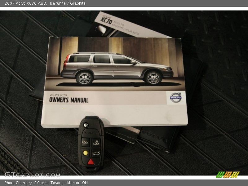 Ice White / Graphite 2007 Volvo XC70 AWD