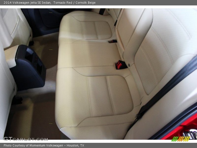 Tornado Red / Cornsilk Beige 2014 Volkswagen Jetta SE Sedan