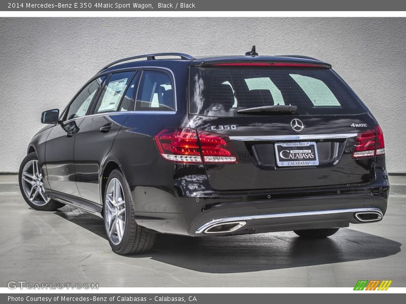 Black / Black 2014 Mercedes-Benz E 350 4Matic Sport Wagon