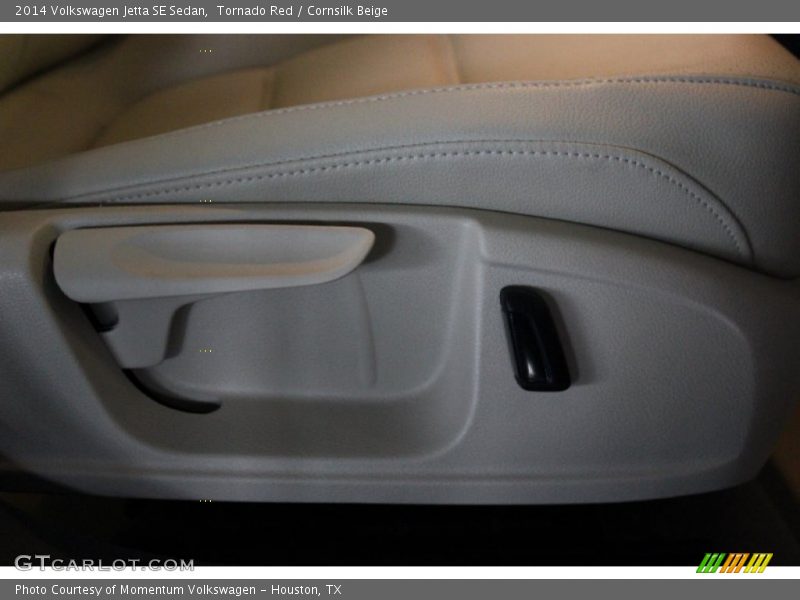 Tornado Red / Cornsilk Beige 2014 Volkswagen Jetta SE Sedan