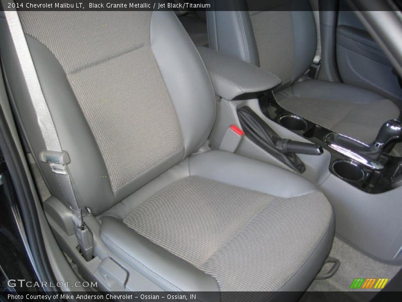 Black Granite Metallic / Jet Black/Titanium 2014 Chevrolet Malibu LT