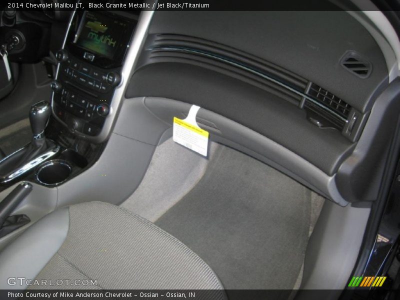 Black Granite Metallic / Jet Black/Titanium 2014 Chevrolet Malibu LT