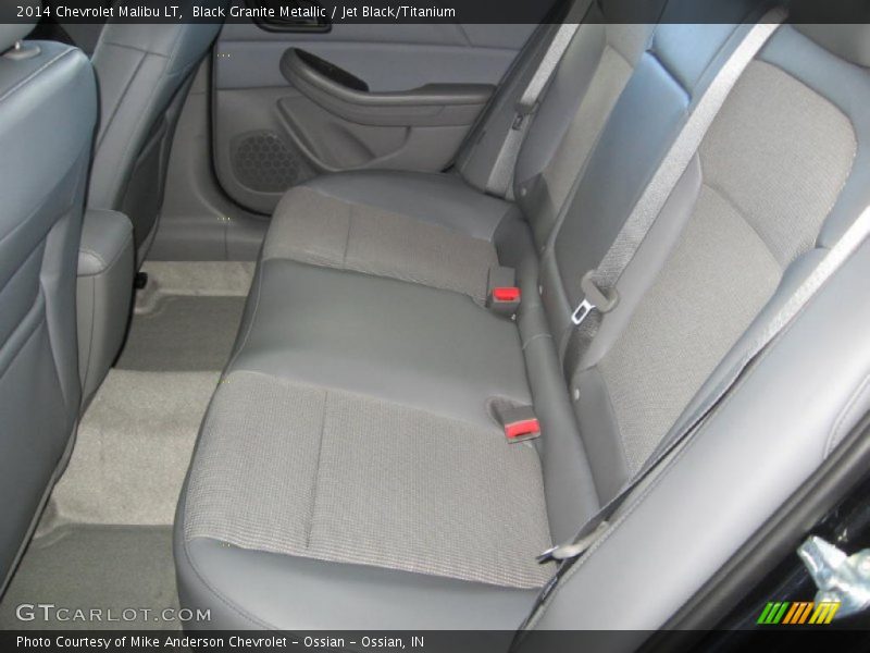 Black Granite Metallic / Jet Black/Titanium 2014 Chevrolet Malibu LT