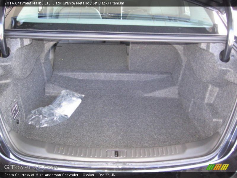 Black Granite Metallic / Jet Black/Titanium 2014 Chevrolet Malibu LT