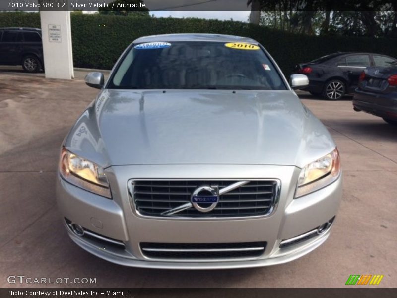 Silver Metallic / Anthracite 2010 Volvo S80 3.2