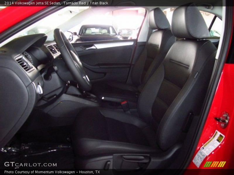 Tornado Red / Titan Black 2014 Volkswagen Jetta SE Sedan