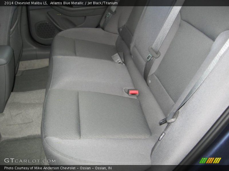 Atlantis Blue Metallic / Jet Black/Titanium 2014 Chevrolet Malibu LS