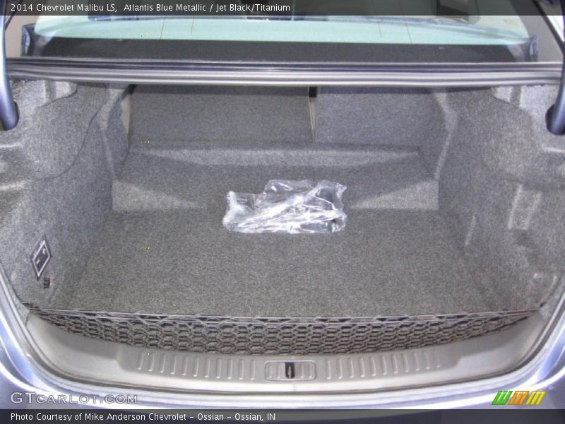 Atlantis Blue Metallic / Jet Black/Titanium 2014 Chevrolet Malibu LS