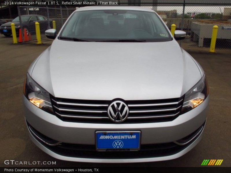 Reflex Silver Metallic / Titan Black 2014 Volkswagen Passat 1.8T S