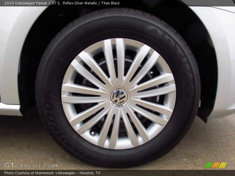 Reflex Silver Metallic / Titan Black 2014 Volkswagen Passat 1.8T S