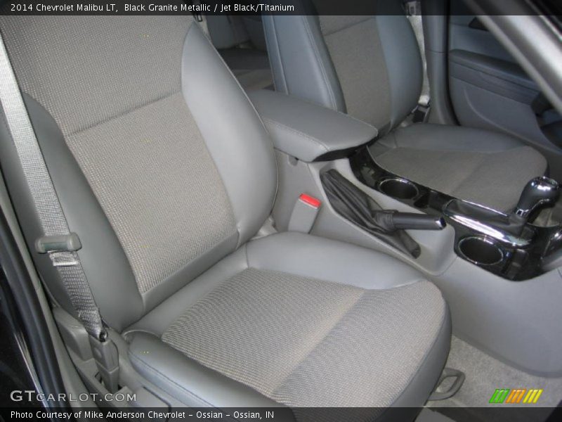 Black Granite Metallic / Jet Black/Titanium 2014 Chevrolet Malibu LT