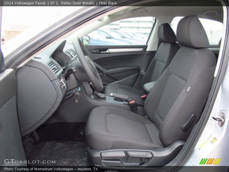 Reflex Silver Metallic / Titan Black 2014 Volkswagen Passat 1.8T S