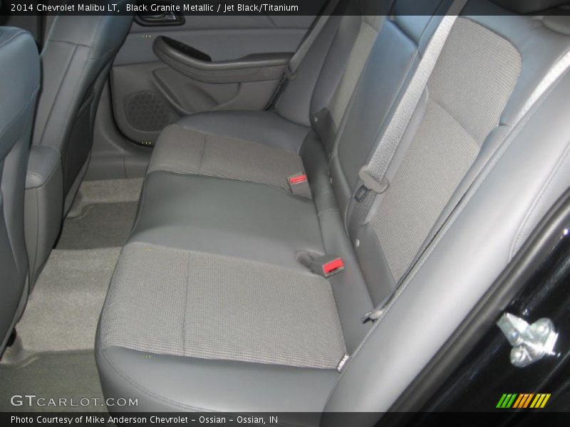 Black Granite Metallic / Jet Black/Titanium 2014 Chevrolet Malibu LT