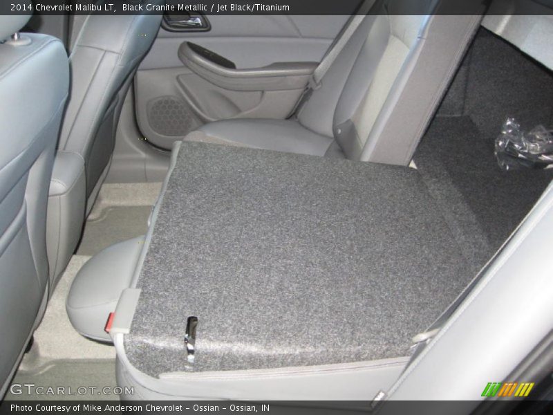 Black Granite Metallic / Jet Black/Titanium 2014 Chevrolet Malibu LT