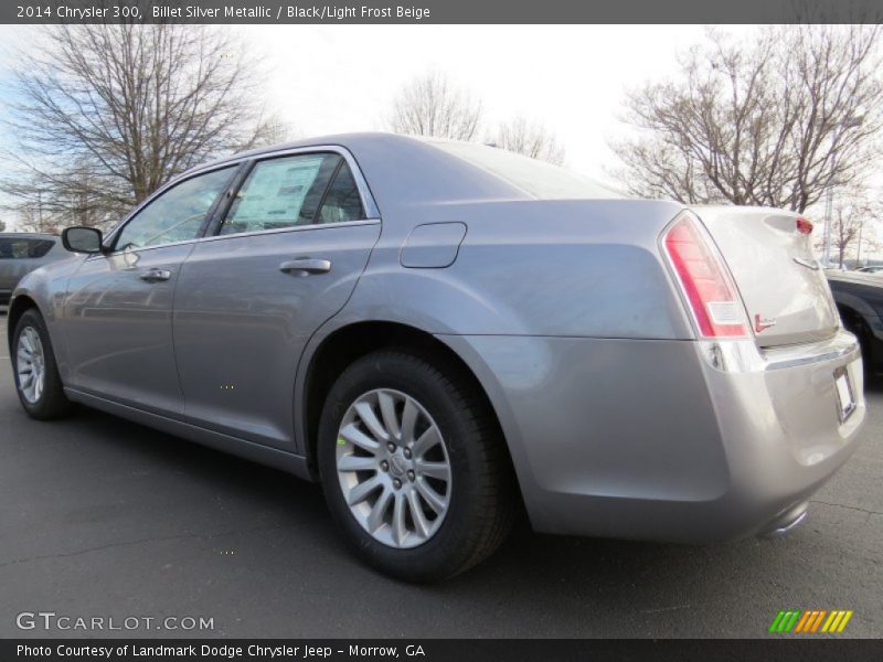 Billet Silver Metallic / Black/Light Frost Beige 2014 Chrysler 300