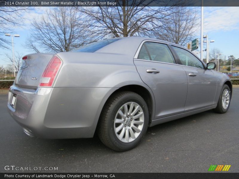 Billet Silver Metallic / Black/Light Frost Beige 2014 Chrysler 300