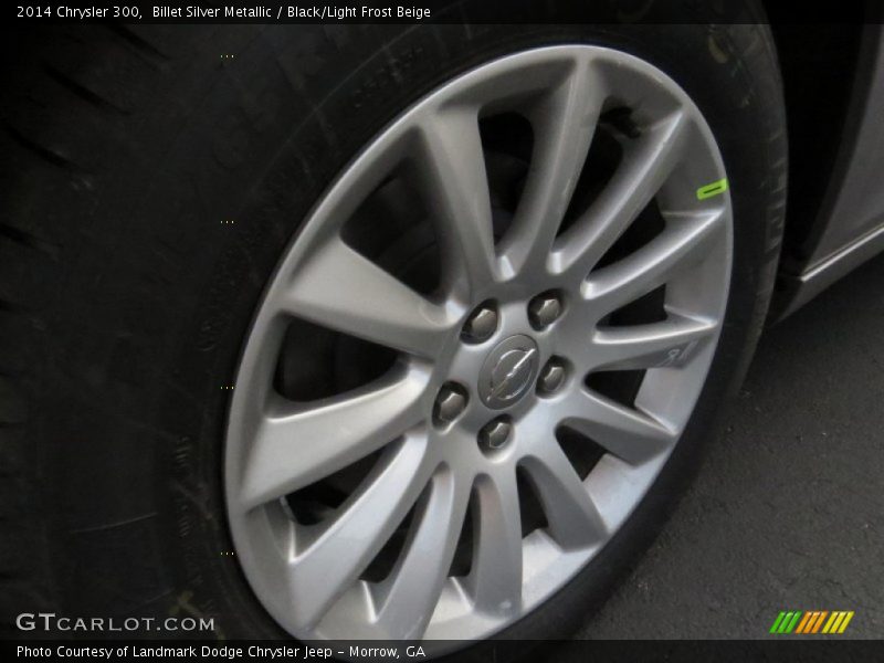 Billet Silver Metallic / Black/Light Frost Beige 2014 Chrysler 300