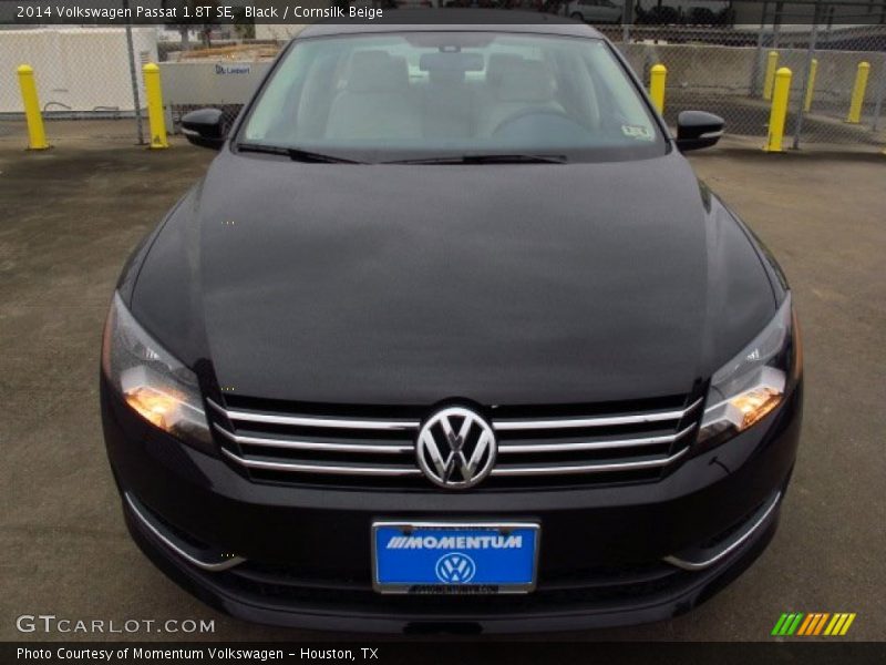 Black / Cornsilk Beige 2014 Volkswagen Passat 1.8T SE