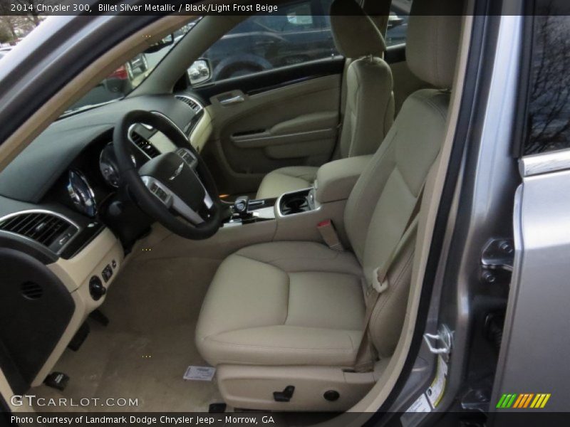 Billet Silver Metallic / Black/Light Frost Beige 2014 Chrysler 300