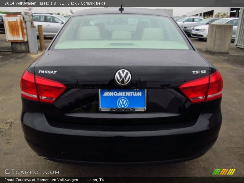 Black / Cornsilk Beige 2014 Volkswagen Passat 1.8T SE