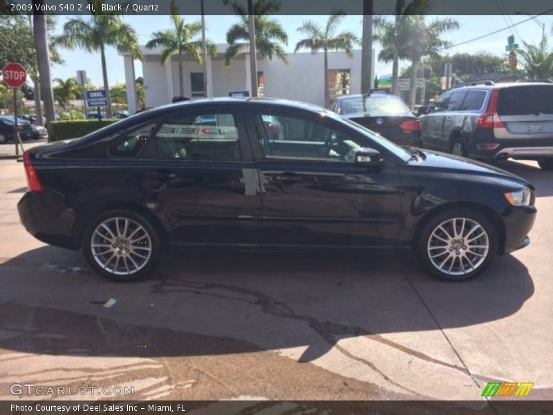 Black / Quartz 2009 Volvo S40 2.4i