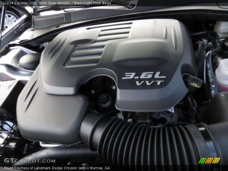 Billet Silver Metallic / Black/Light Frost Beige 2014 Chrysler 300