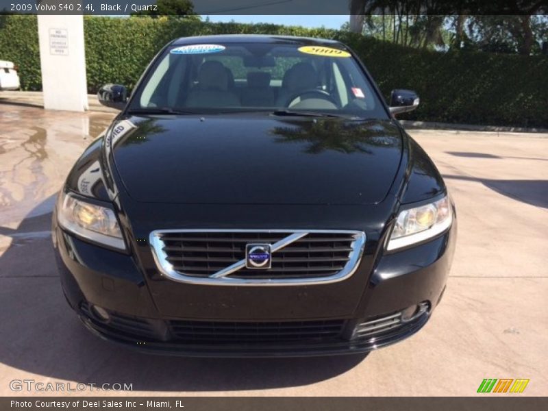 Black / Quartz 2009 Volvo S40 2.4i