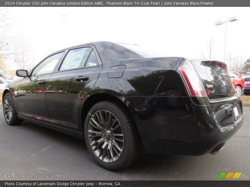 Phantom Black Tri-Coat Pearl / John Varvatos Black/Pewter 2014 Chrysler 300 John Varvatos Limited Edition AWD