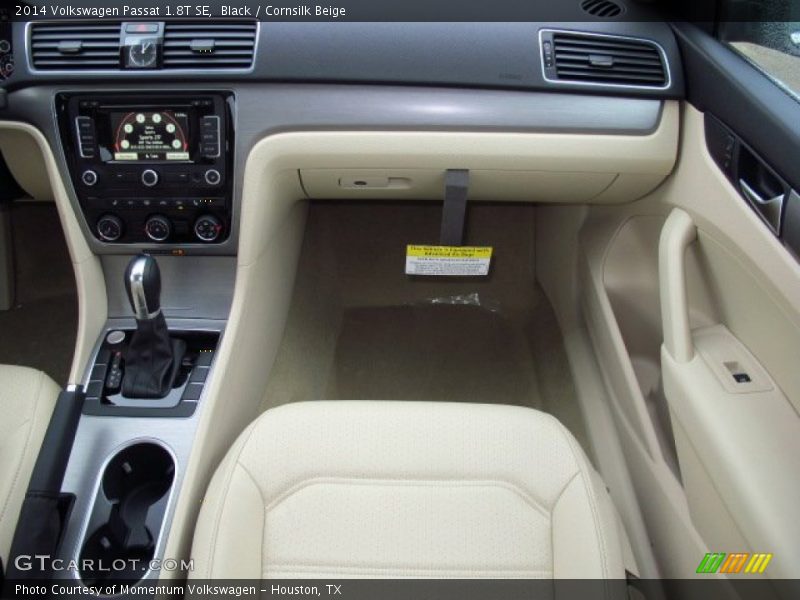 Black / Cornsilk Beige 2014 Volkswagen Passat 1.8T SE