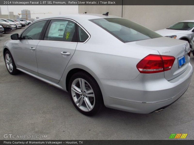 Reflex Silver Metallic / Titan Black 2014 Volkswagen Passat 1.8T SEL Premium