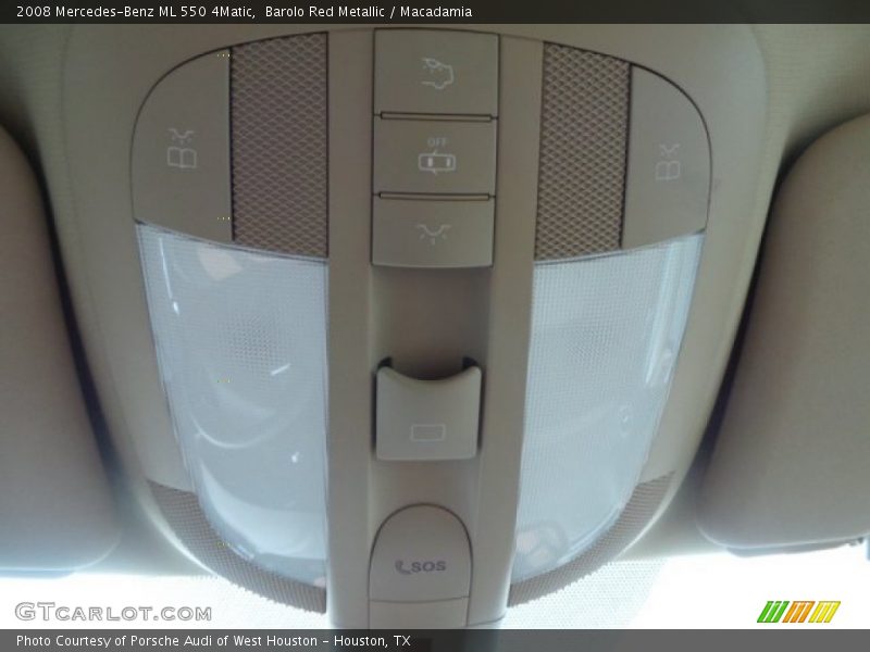 Barolo Red Metallic / Macadamia 2008 Mercedes-Benz ML 550 4Matic