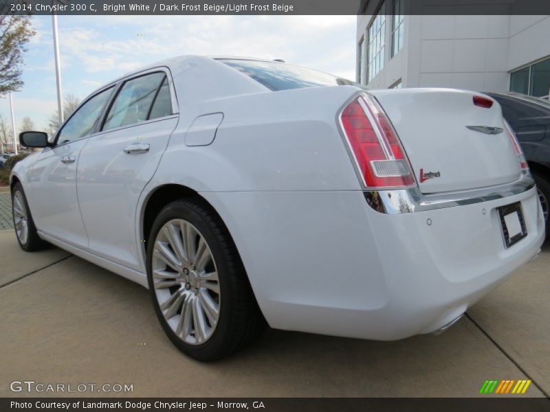 Bright White / Dark Frost Beige/Light Frost Beige 2014 Chrysler 300 C
