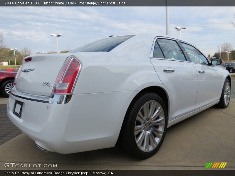 Bright White / Dark Frost Beige/Light Frost Beige 2014 Chrysler 300 C