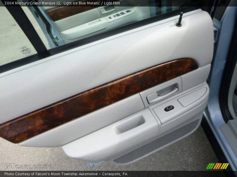 Light Ice Blue Metallic / Light Flint 2004 Mercury Grand Marquis LS