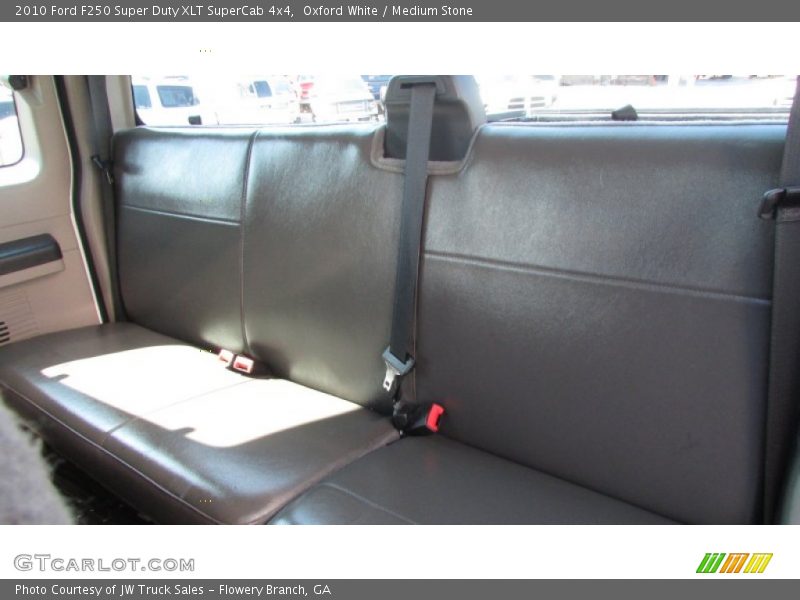 Oxford White / Medium Stone 2010 Ford F250 Super Duty XLT SuperCab 4x4
