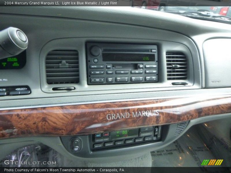 Light Ice Blue Metallic / Light Flint 2004 Mercury Grand Marquis LS