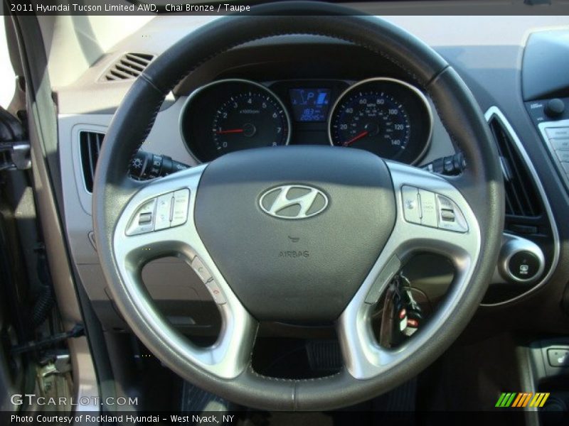 Chai Bronze / Taupe 2011 Hyundai Tucson Limited AWD