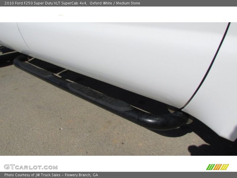 Oxford White / Medium Stone 2010 Ford F250 Super Duty XLT SuperCab 4x4