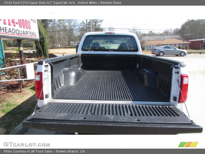 Oxford White / Medium Stone 2010 Ford F250 Super Duty XLT SuperCab 4x4