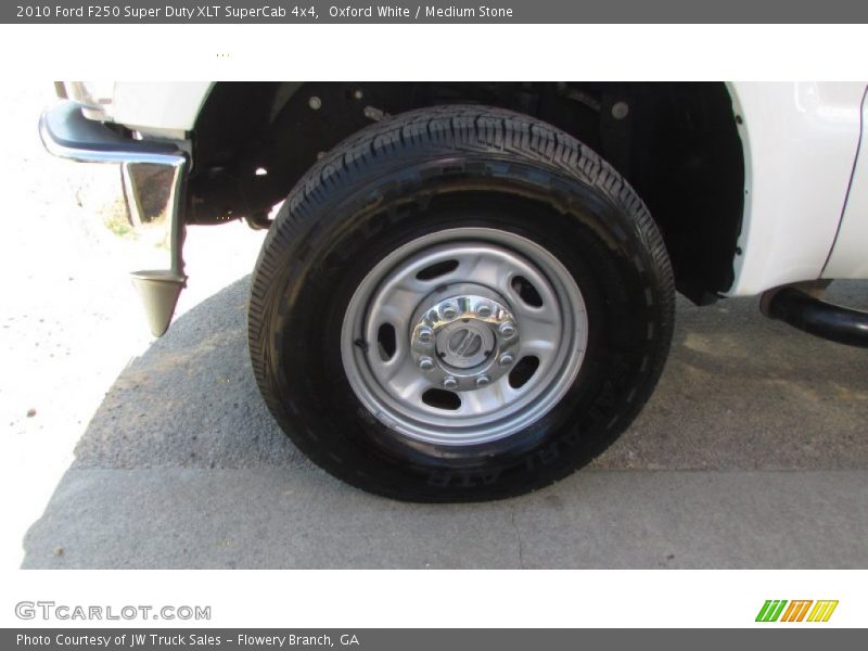 Oxford White / Medium Stone 2010 Ford F250 Super Duty XLT SuperCab 4x4