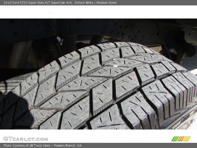 Oxford White / Medium Stone 2010 Ford F250 Super Duty XLT SuperCab 4x4