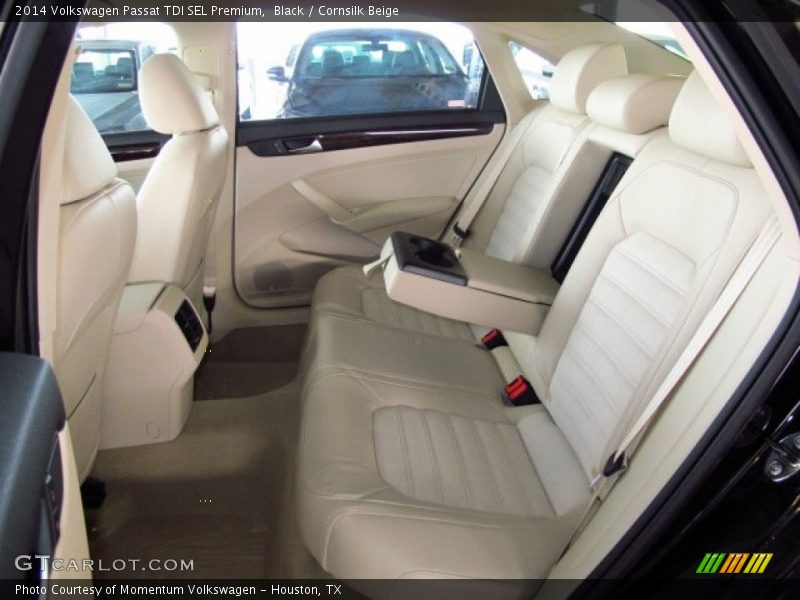 Black / Cornsilk Beige 2014 Volkswagen Passat TDI SEL Premium