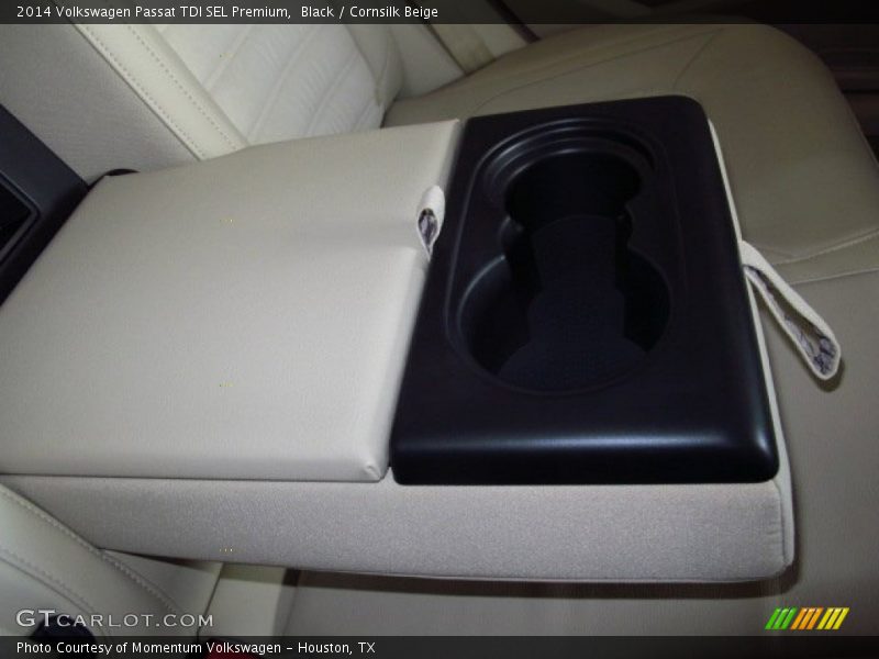 Black / Cornsilk Beige 2014 Volkswagen Passat TDI SEL Premium