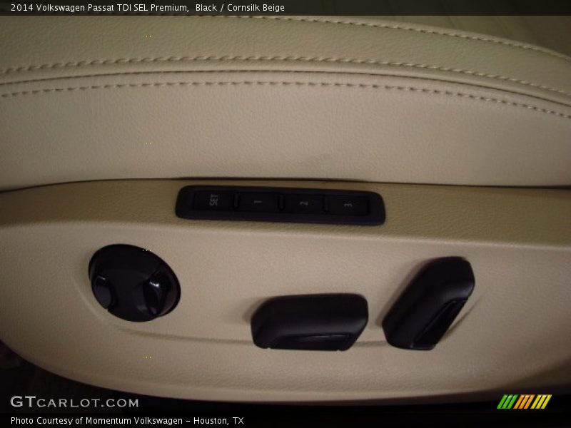 Black / Cornsilk Beige 2014 Volkswagen Passat TDI SEL Premium