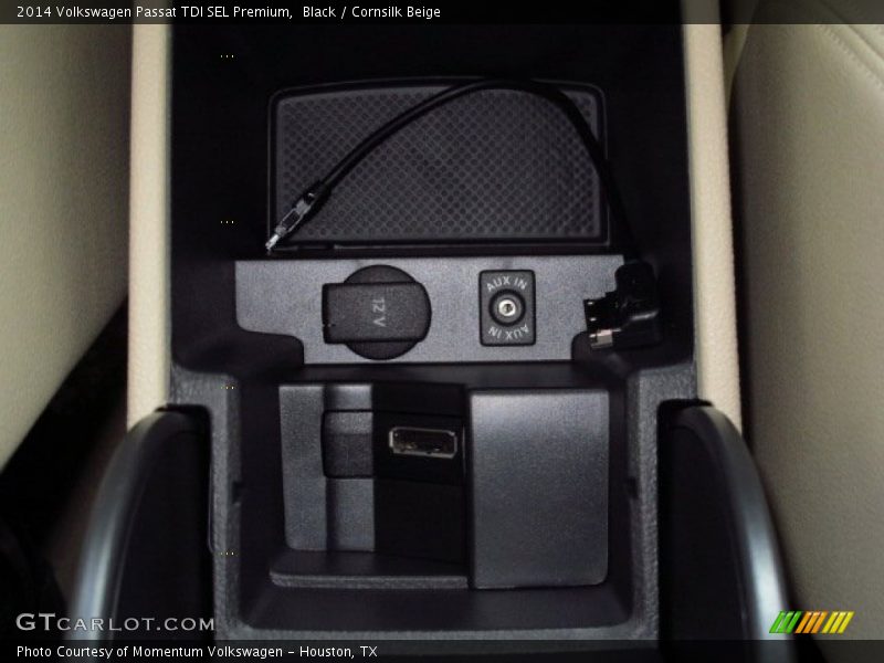 Black / Cornsilk Beige 2014 Volkswagen Passat TDI SEL Premium